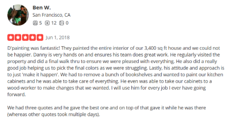 Customer Review 1